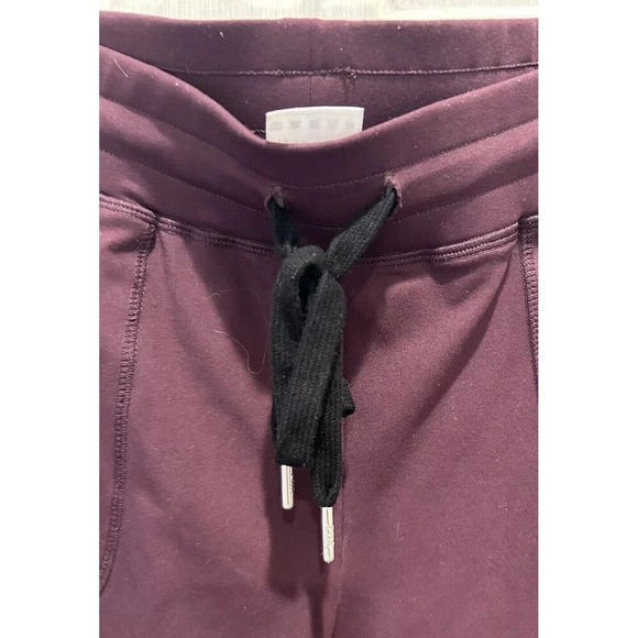 Zyia Active Burgundy Maroon Jogger Pants Medium M Women's‎ Gym - Picture 2 of 8